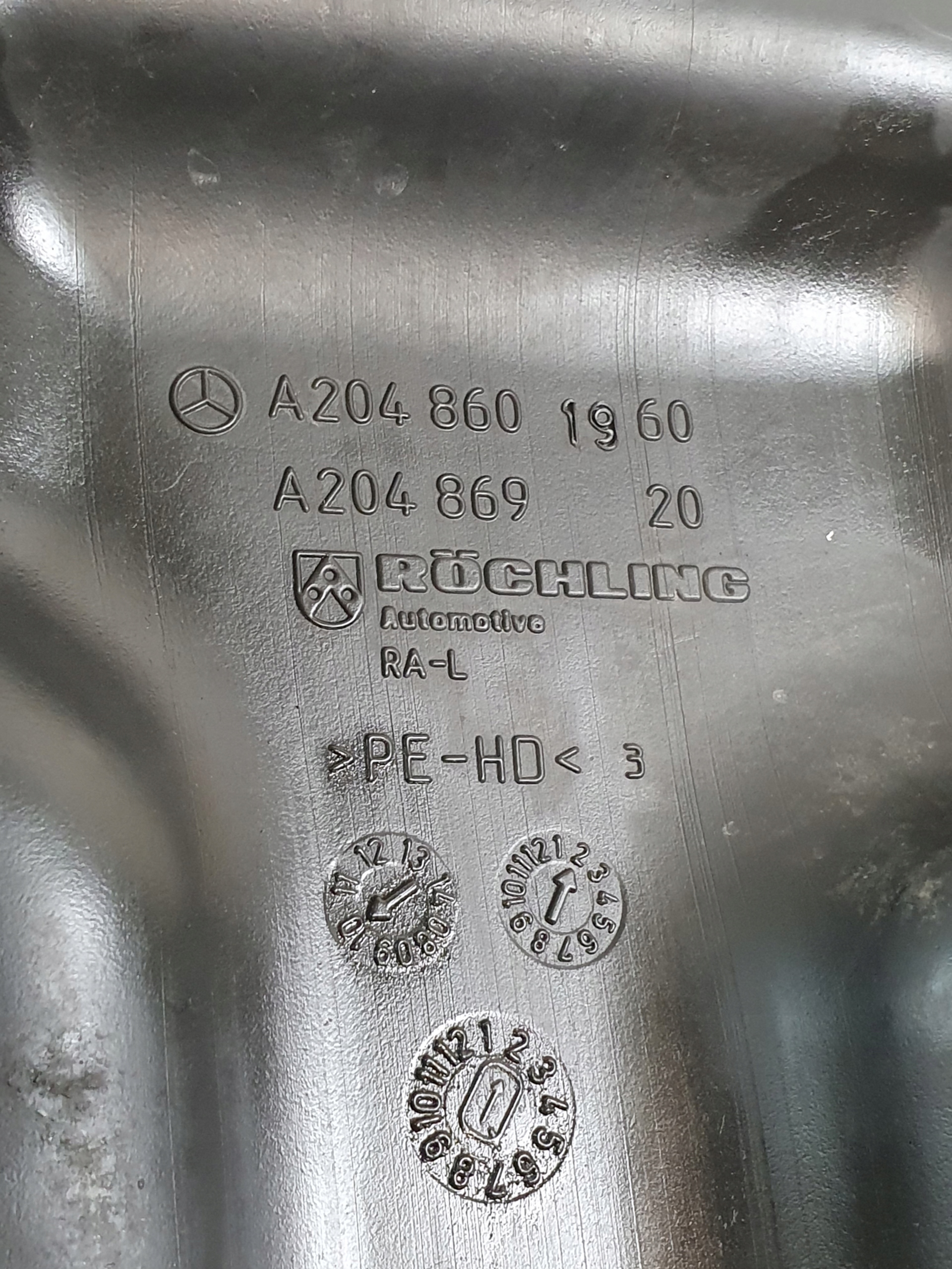 tank washers complete OE A2048601960 MERCEDES W212 10r.