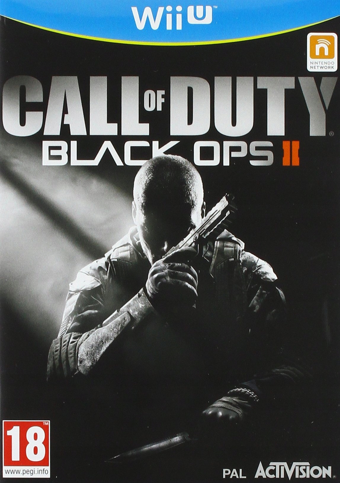 Итальянская коробка Call of Duty Black Ops II для Nintendo Wii U