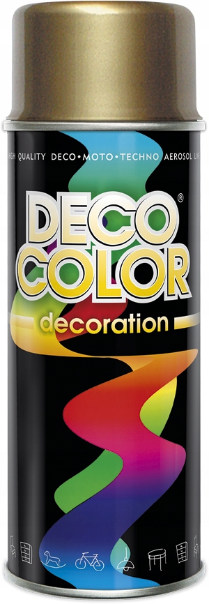 

Spray Lakier W Spreju Deco Color 400ML Złoty