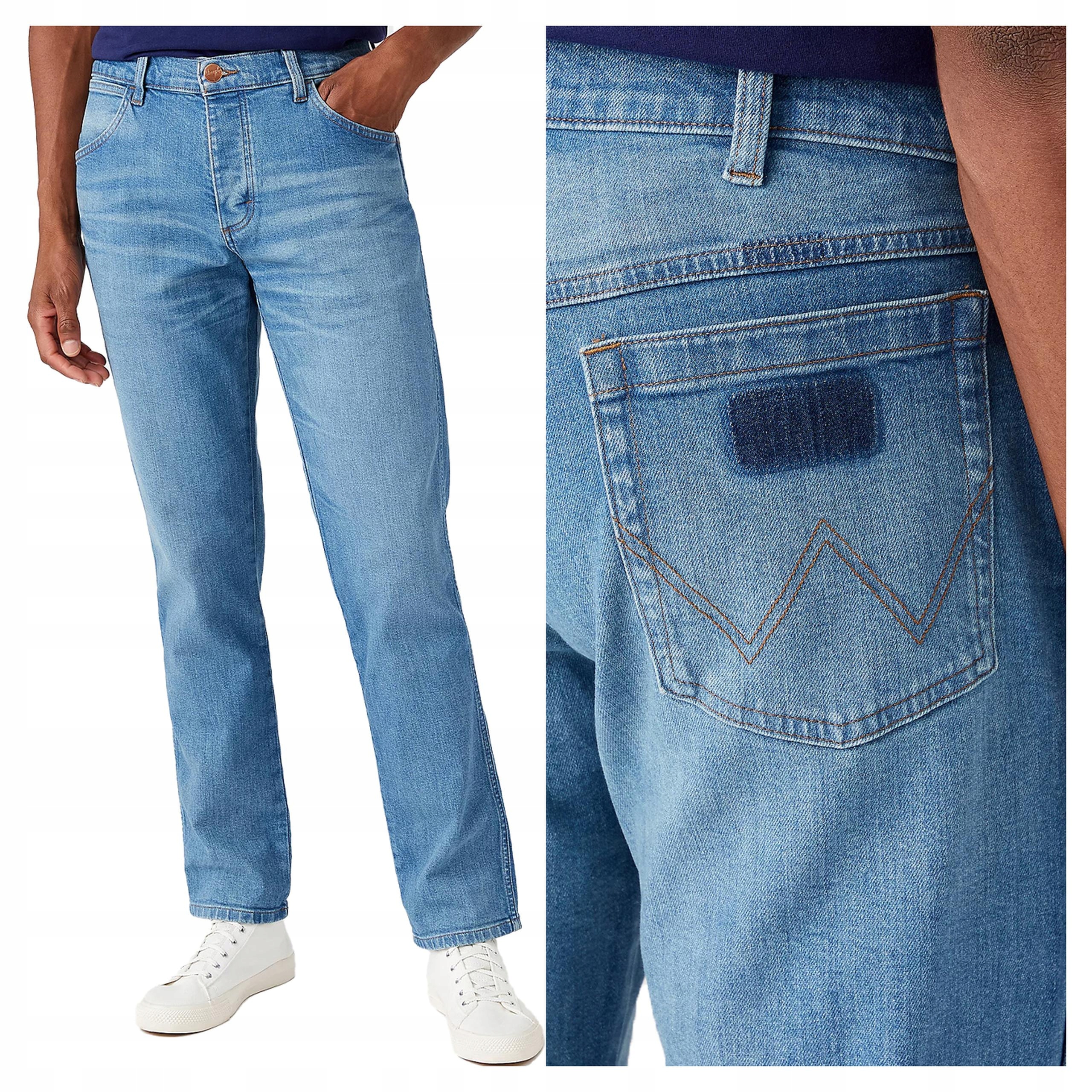 Wrangler Greensboro Pánské Džínové Kalhoty W31 L34