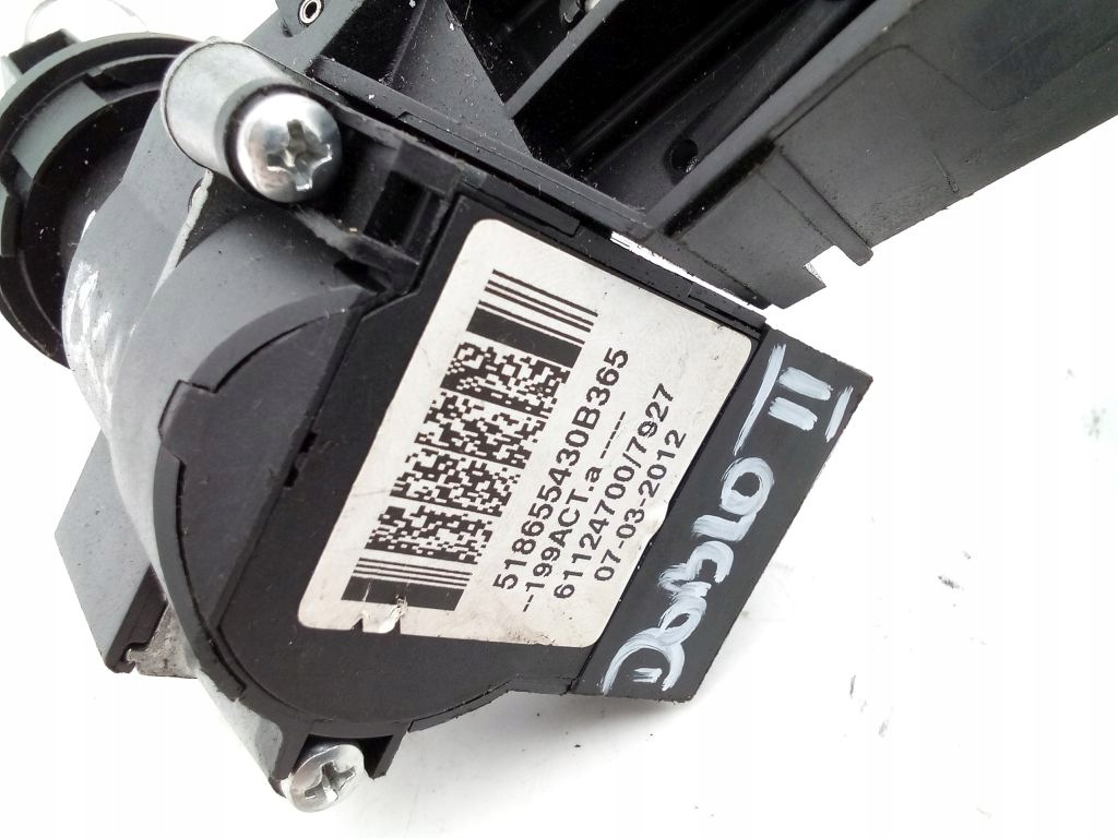 Fiat Doblo II 2 ignition z with key key key 518655430B365