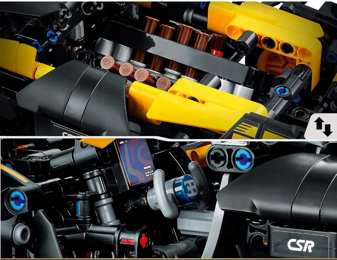 LEGO Technic 42151 Bolid Bugatti Wiek dziecka 9 lat +