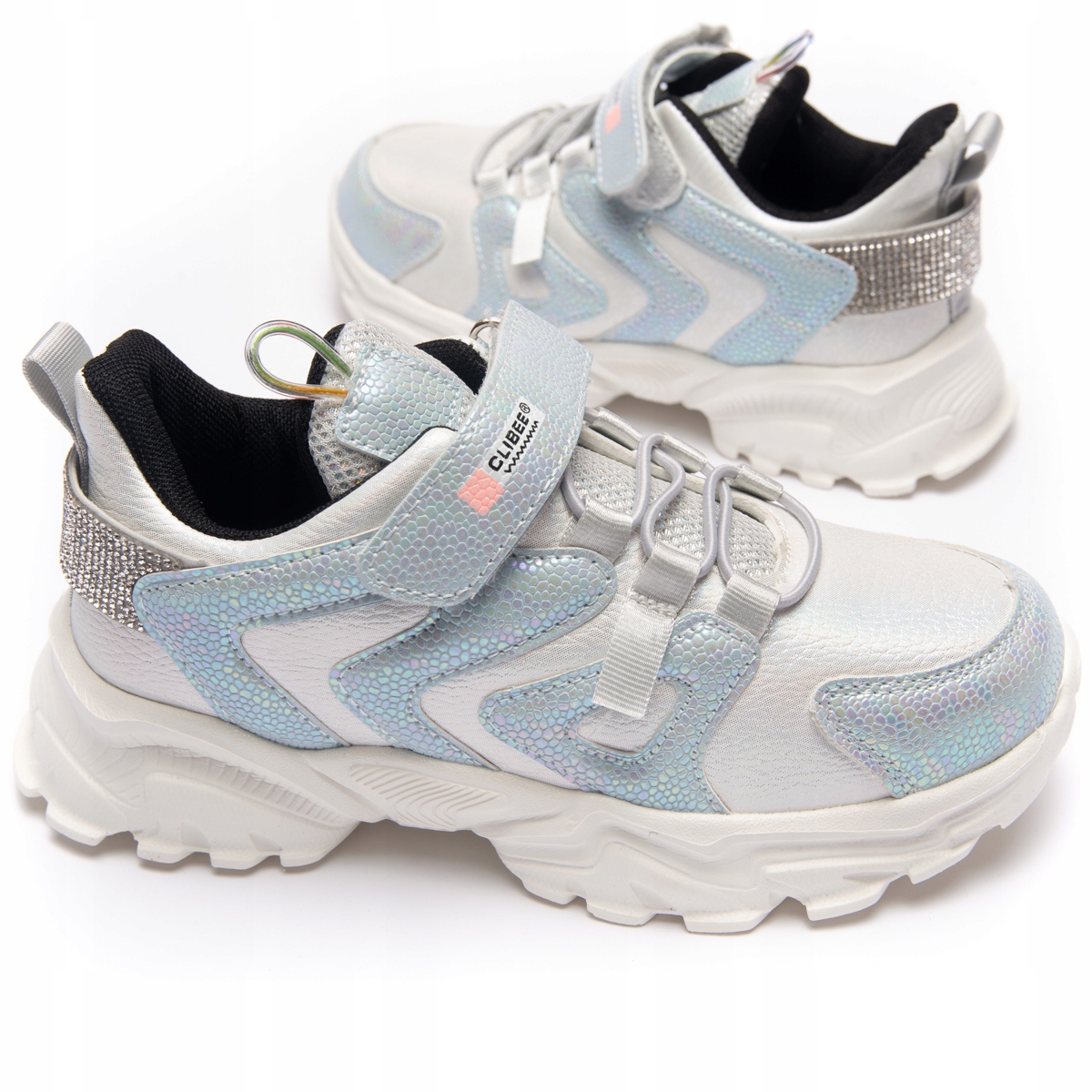 

Clibee Buty Sportowe Dziewczęce Silver Rozmiar 37