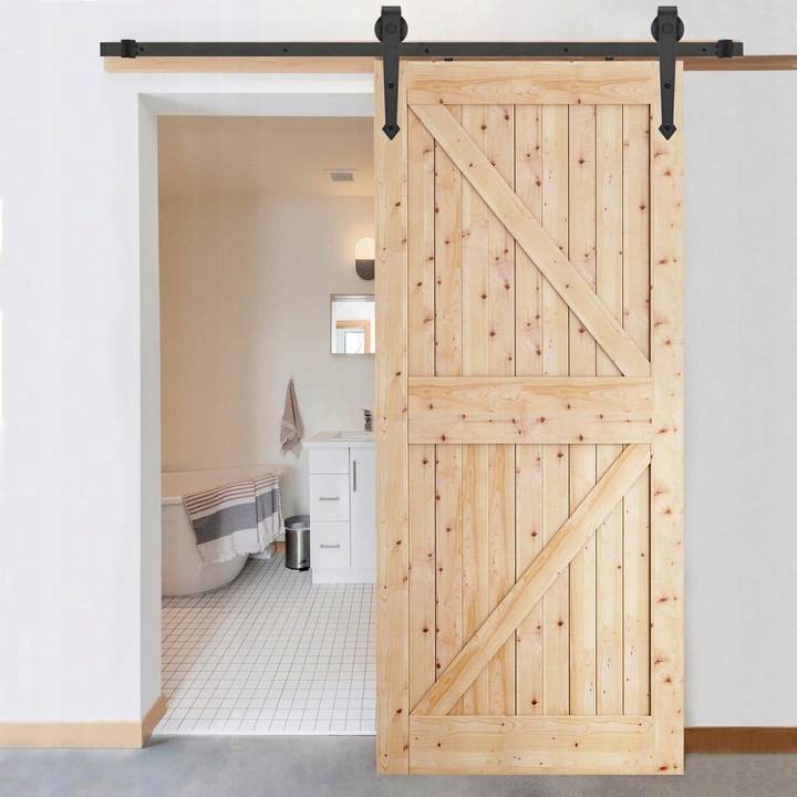System do drzwi przesuwnych BARN DOOR 183 cm Marka Springos