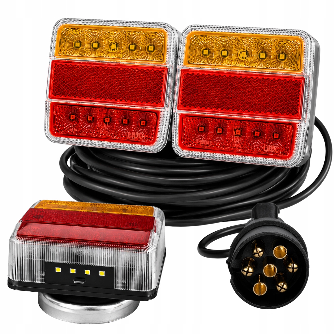 Sada Led světel pro přívěsné lampy na magnet 7,5 m 12/24 V