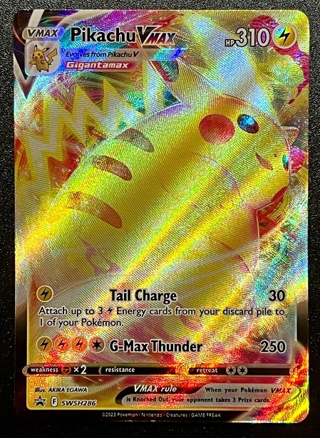 Karta Pokemon TCG Pikachu VMAX (SWSH286)