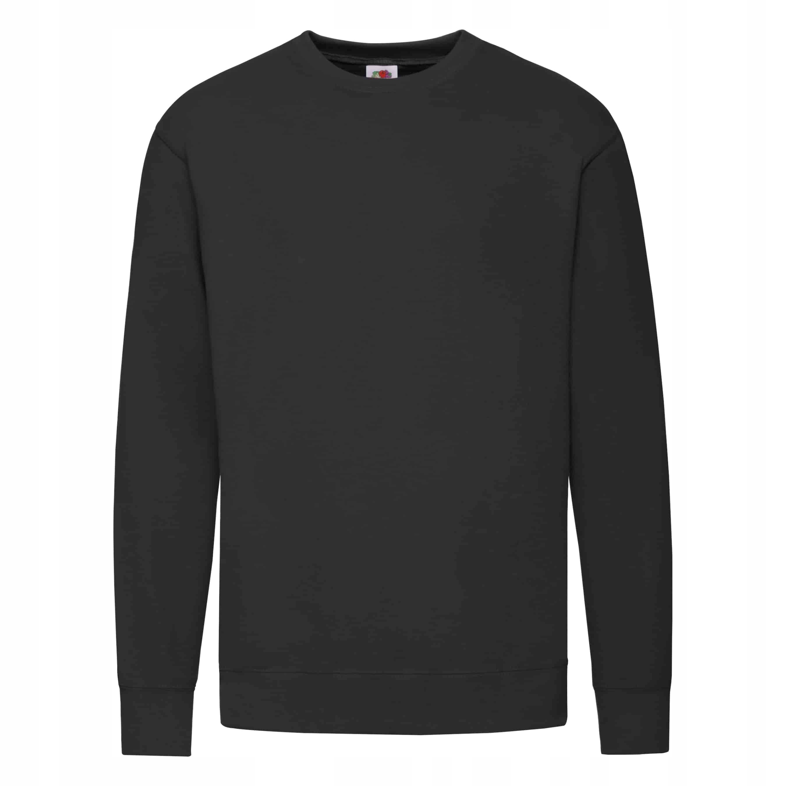 

Lekka bluza męska Fruit of the Loom Czarny XXL