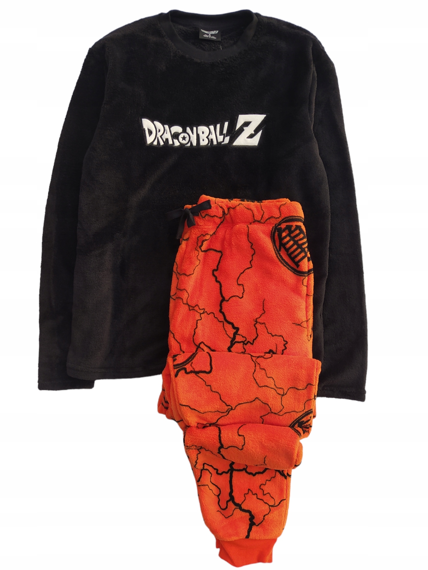 DRAGON BALL Z pluszowa polarowa piżama męska XS