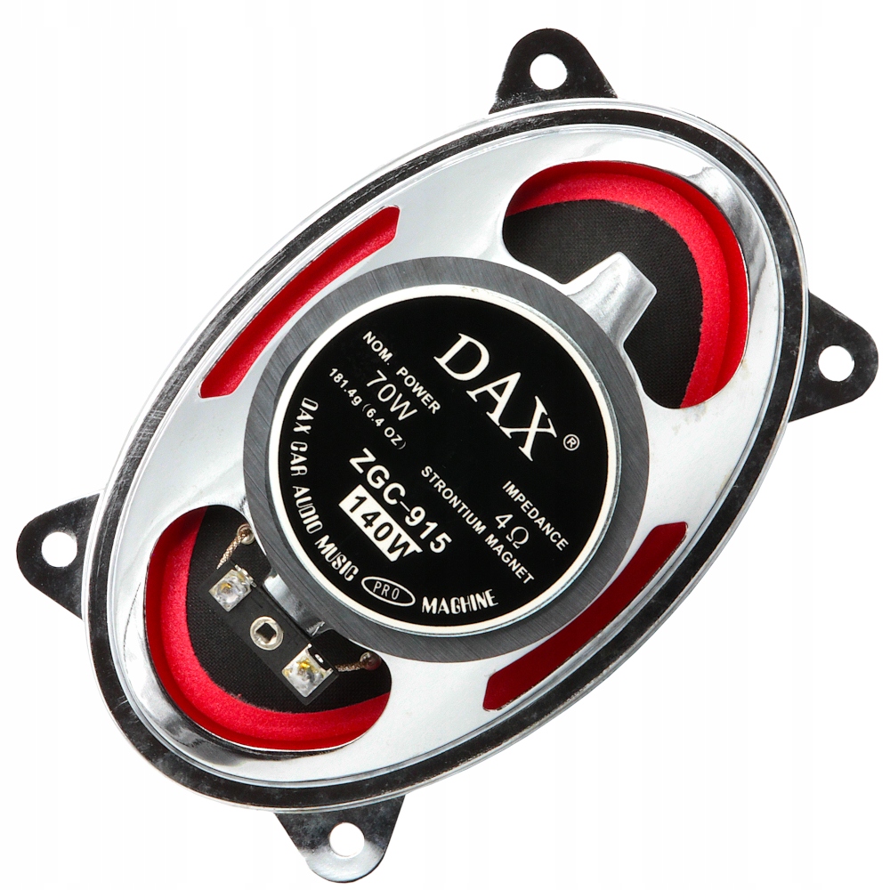 GŁOŚNIKI SAMOCHODOWE DAX 4X6" DO SEAT CORDOBA IBIZA TOLEDO VARIO Model ZGC-915