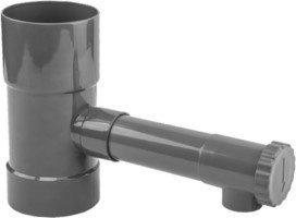 

Łapacz deszczówki z zaworem 100mm