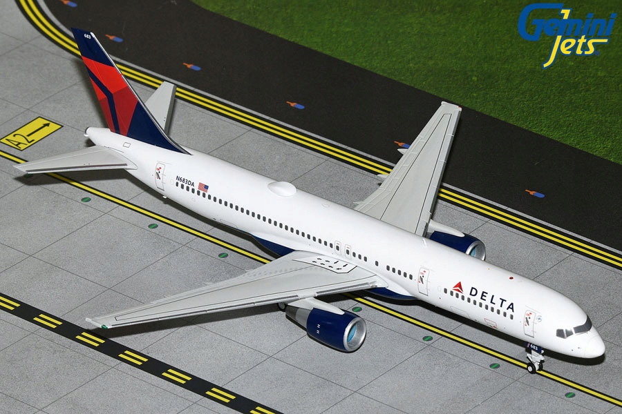 Model letadla Boeing 757-200 Delta 1:200 Gemini
