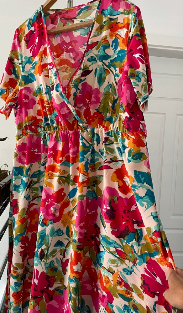 Krásná šaty maxi Plus Size vel 52/54