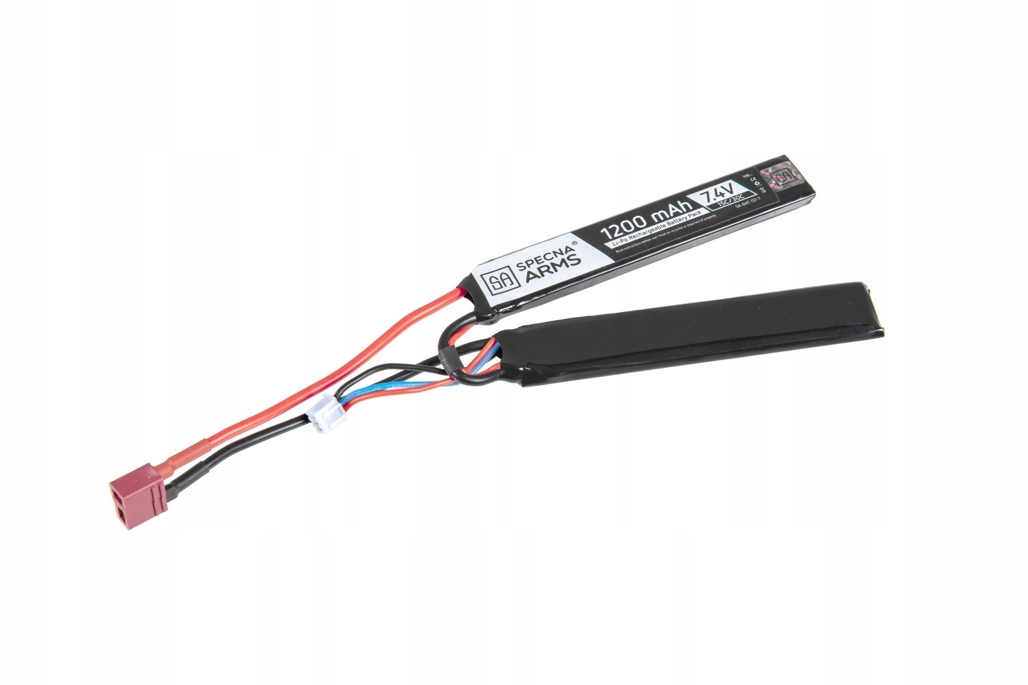 Батарея LiPo 7.4 V 1200mAh 15 / 30C - 2 модульная-T-Connect (Deans)