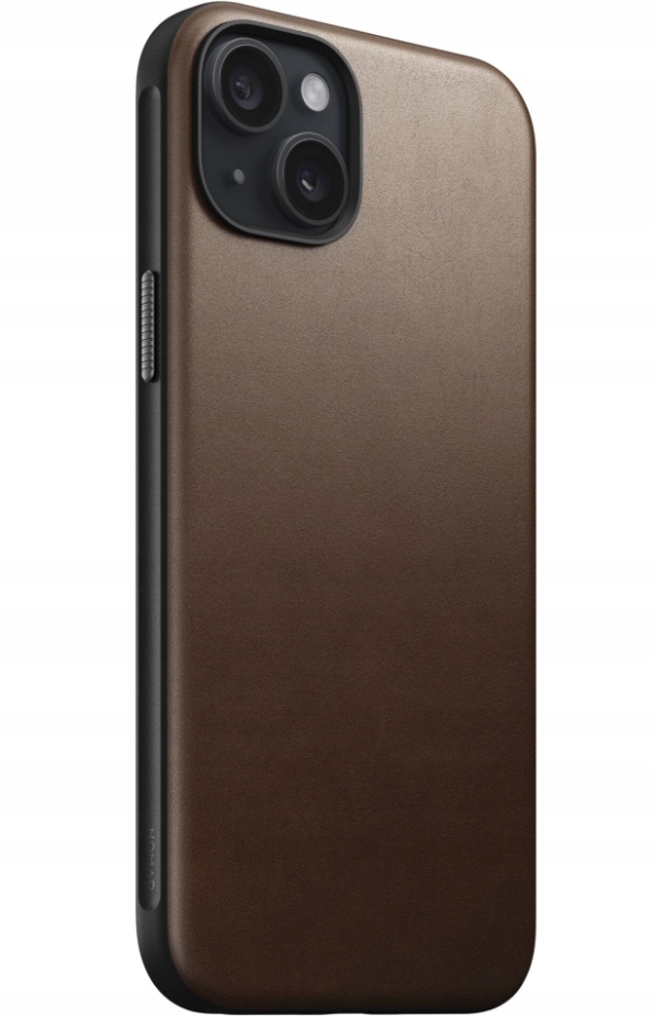 Etui Nomad Modern Leather Case brown skórzane do iPhone 15 Plus