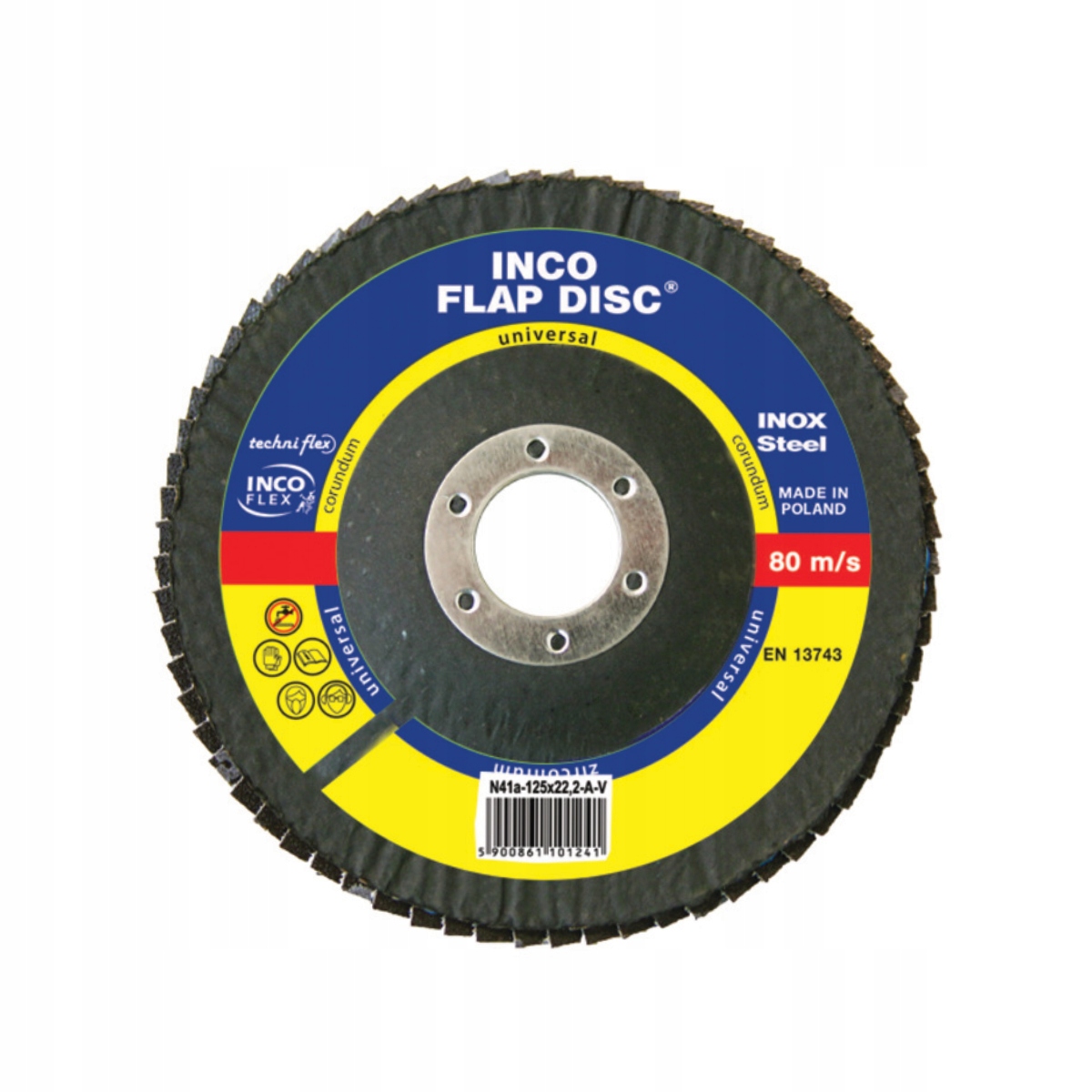 

Tarcza Listkowa Szlifierska 125 gr.60 Inco 10sztuk