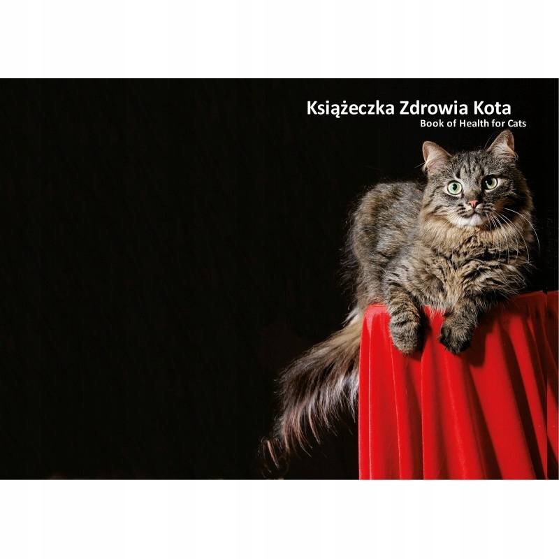 

Książeczka zdrowia kota Norweski Leśny czarne tło