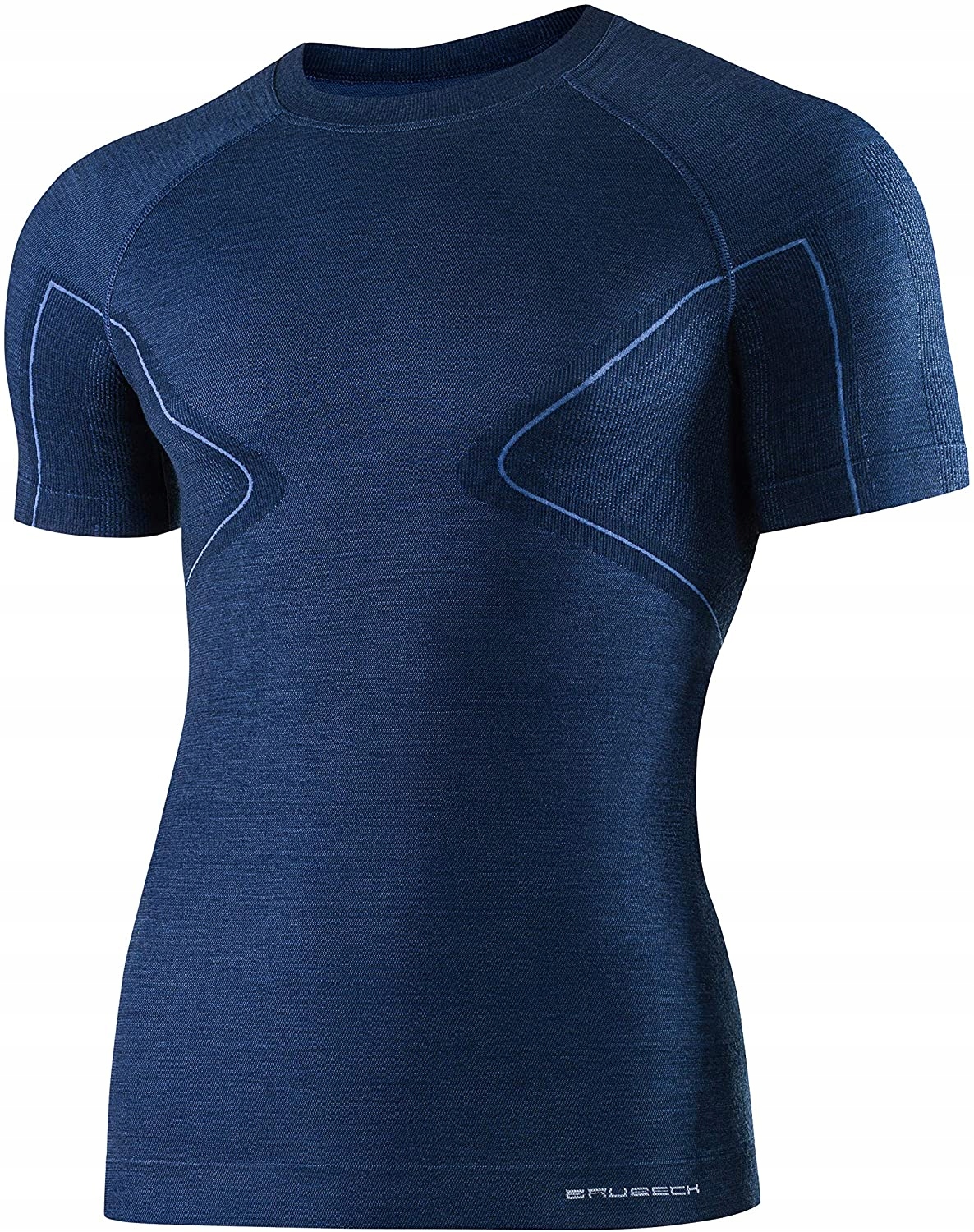 Brubeck Męski T-shirt Z Wełny Sportowy Rowerowy Do Trekkingu Na Lato -XL