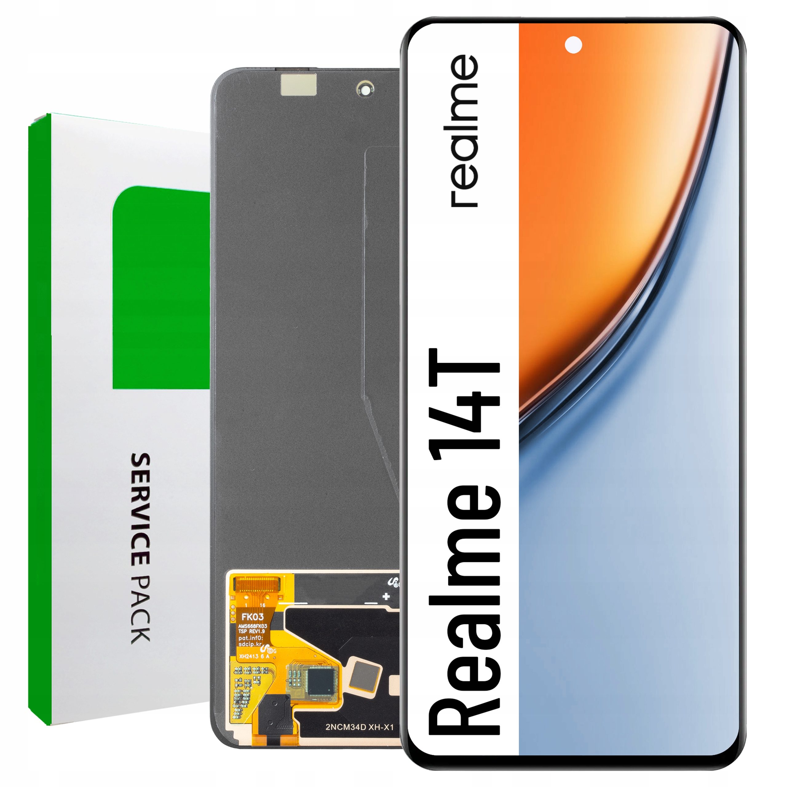 RMX5078 LCD pro Realme 14T Service Pack Displej Matrix Originál Zila