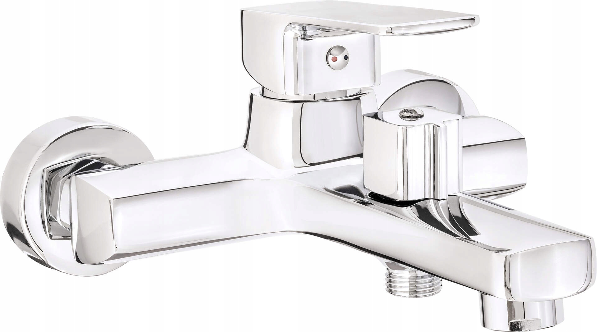 Nástěnná vanová baterie chromovaná s provzdušňovačem Honeycomb