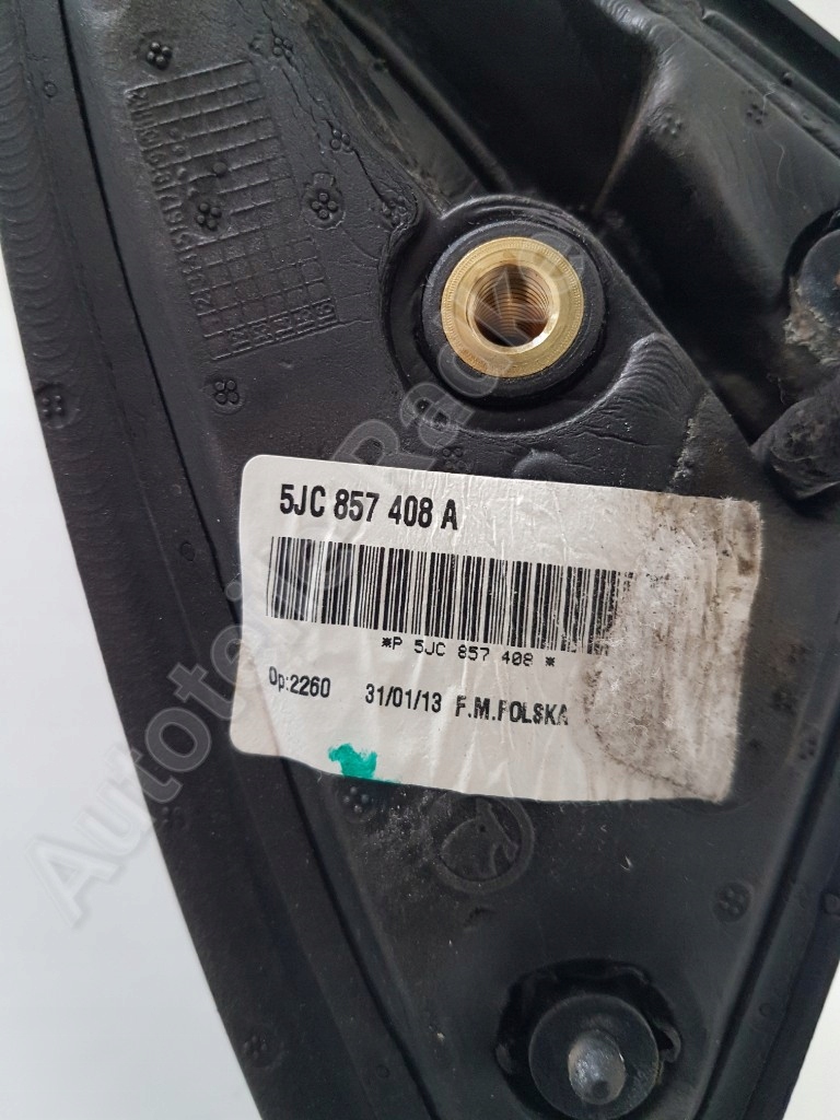 TOLEDO RAPID 2013 зеркало правое 5PIN LF9R англия