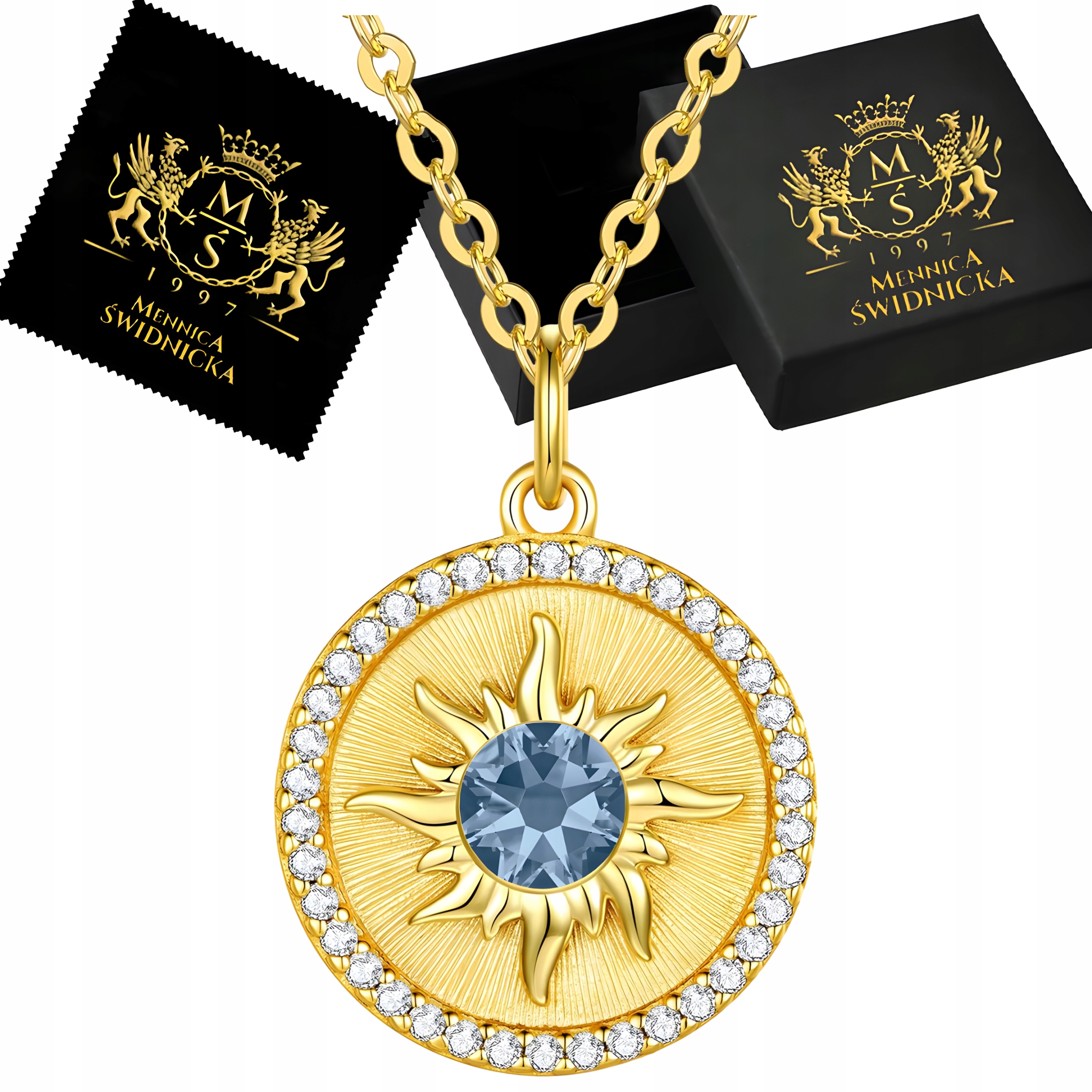 Zlatý přívěsek s řetízkem Stříbro 925 Dárek pro maminku a dceru Gravírování