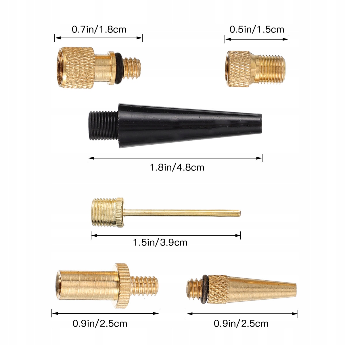 sztuk Igły Adapter dyszy Części rowerowe Model inna