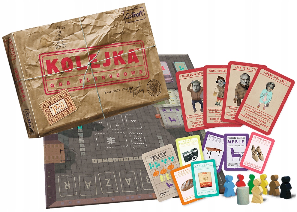 TREFL Gra planszowa Kolejka IPN PL | PRL | 01228 Wydawca Trefl