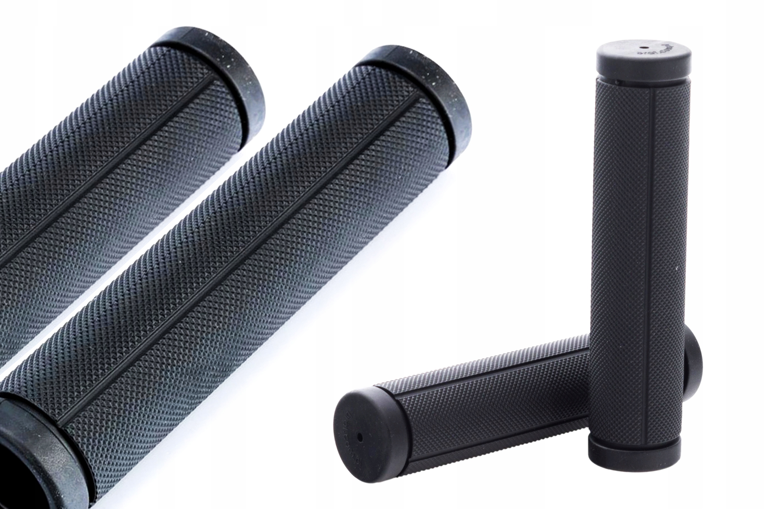 

Chwyty Kierownicy Guma 120mm czarne Trefl miękkie