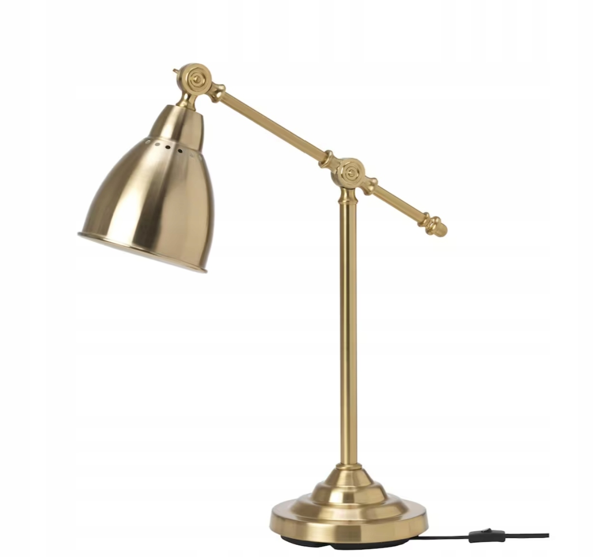 Lampka biurkowa Ikea Barometer złota 11 W