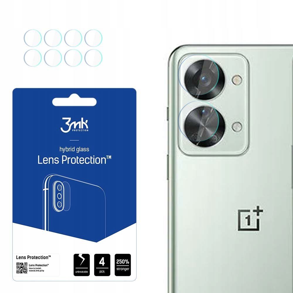 4x Szkło na obiektyw aparatu do OnePlus Nord 2T 3mk Lens Protection