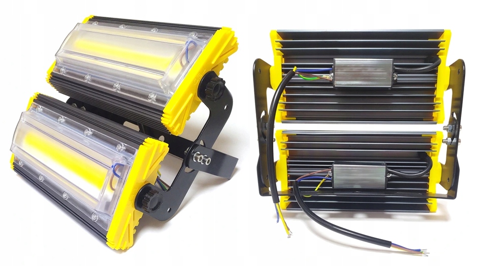 

Mocna Lampa Led 100W Halogen Liniowy Budowlany