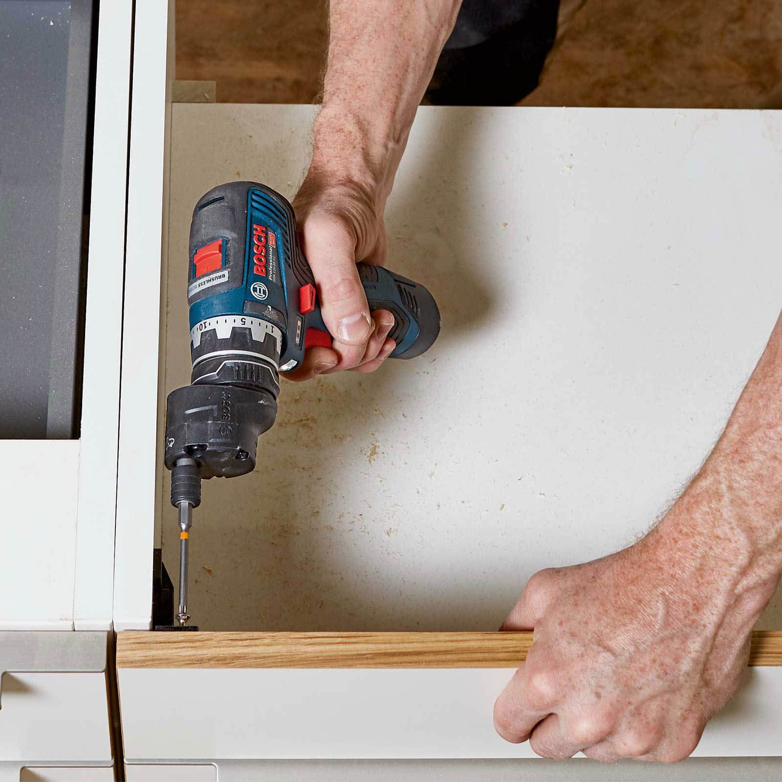 BOSCH Professional Wiertarko-Wkrętarka 12V GSR 12V-35 FC FlexiClick System — miniatura 8