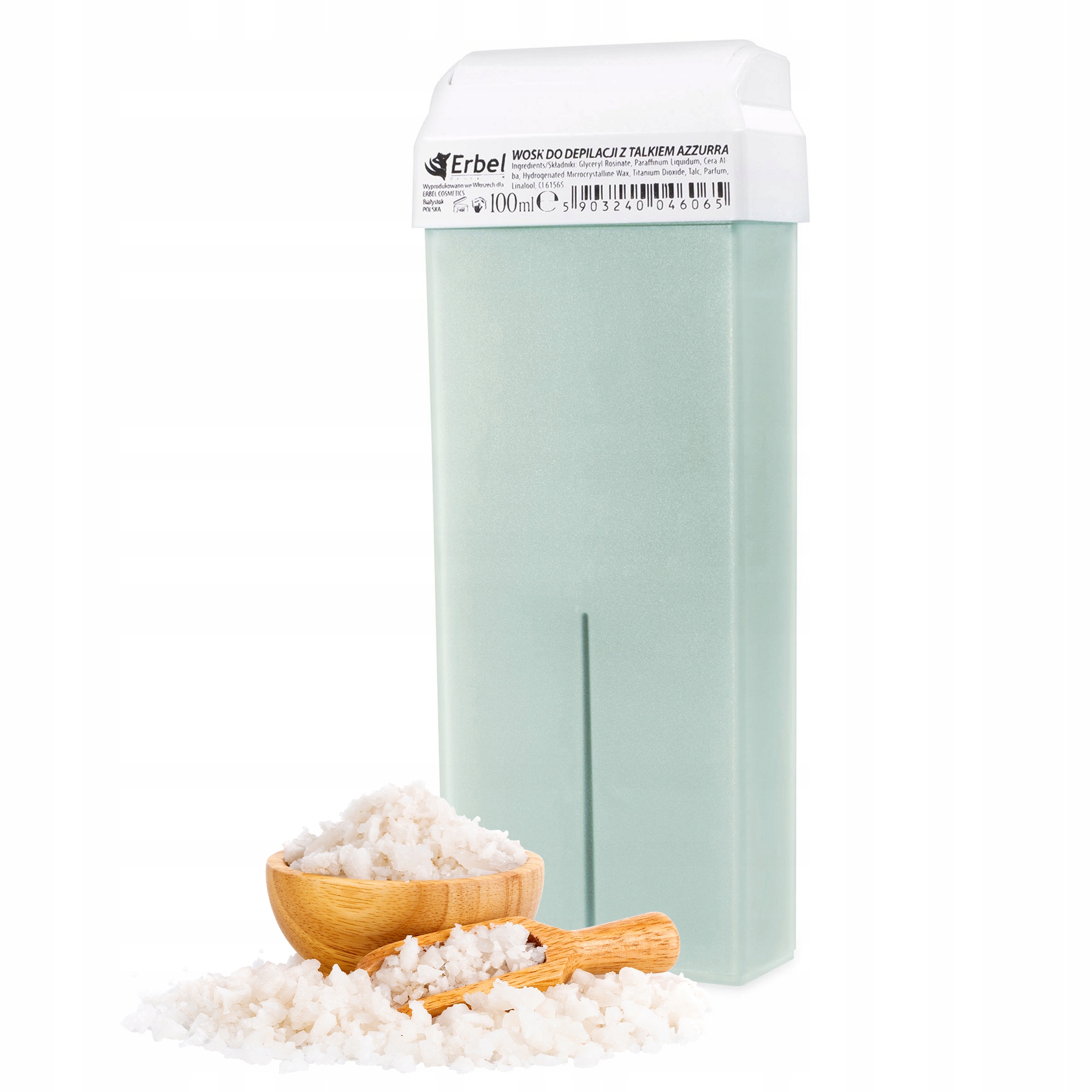 

Wosk do Depilacji w Rolce Azzurra z Talkiem 100 ml