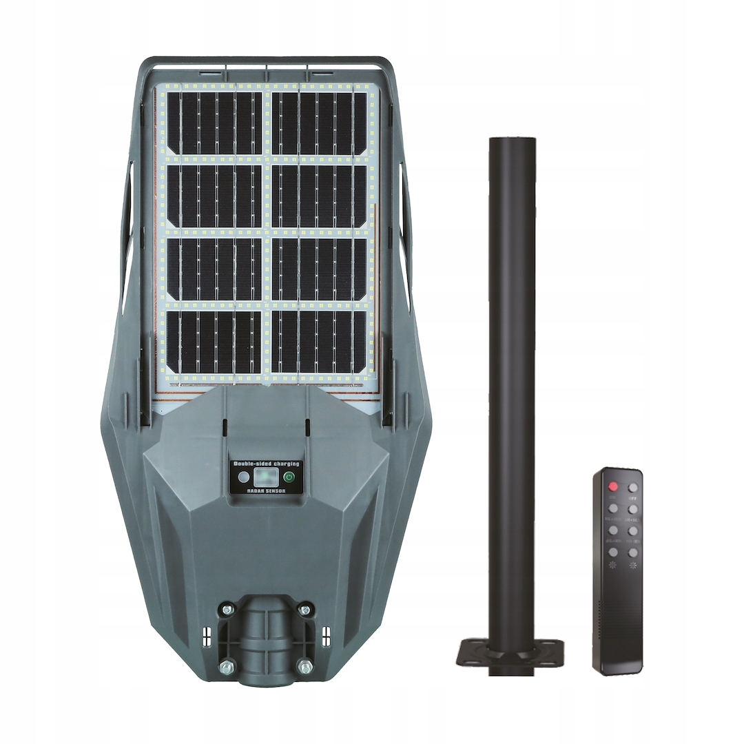 Eko-Light Solární lampa Kers Ii 300W 1200Lm 6500K Lampa Osvětlení