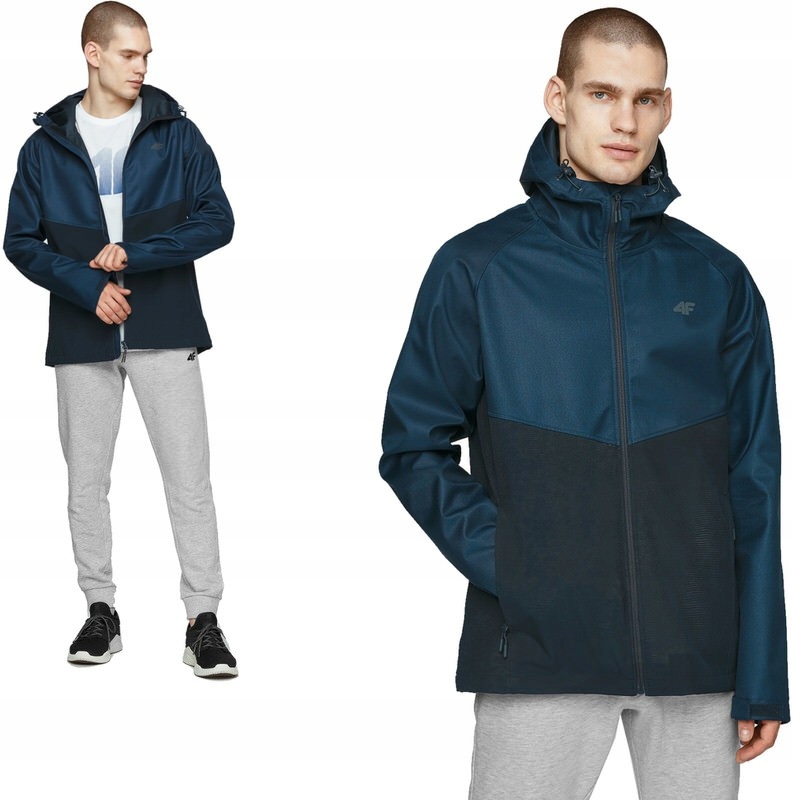 

Kurtka męska 4F Softshell Przeciwdeszczowa sport