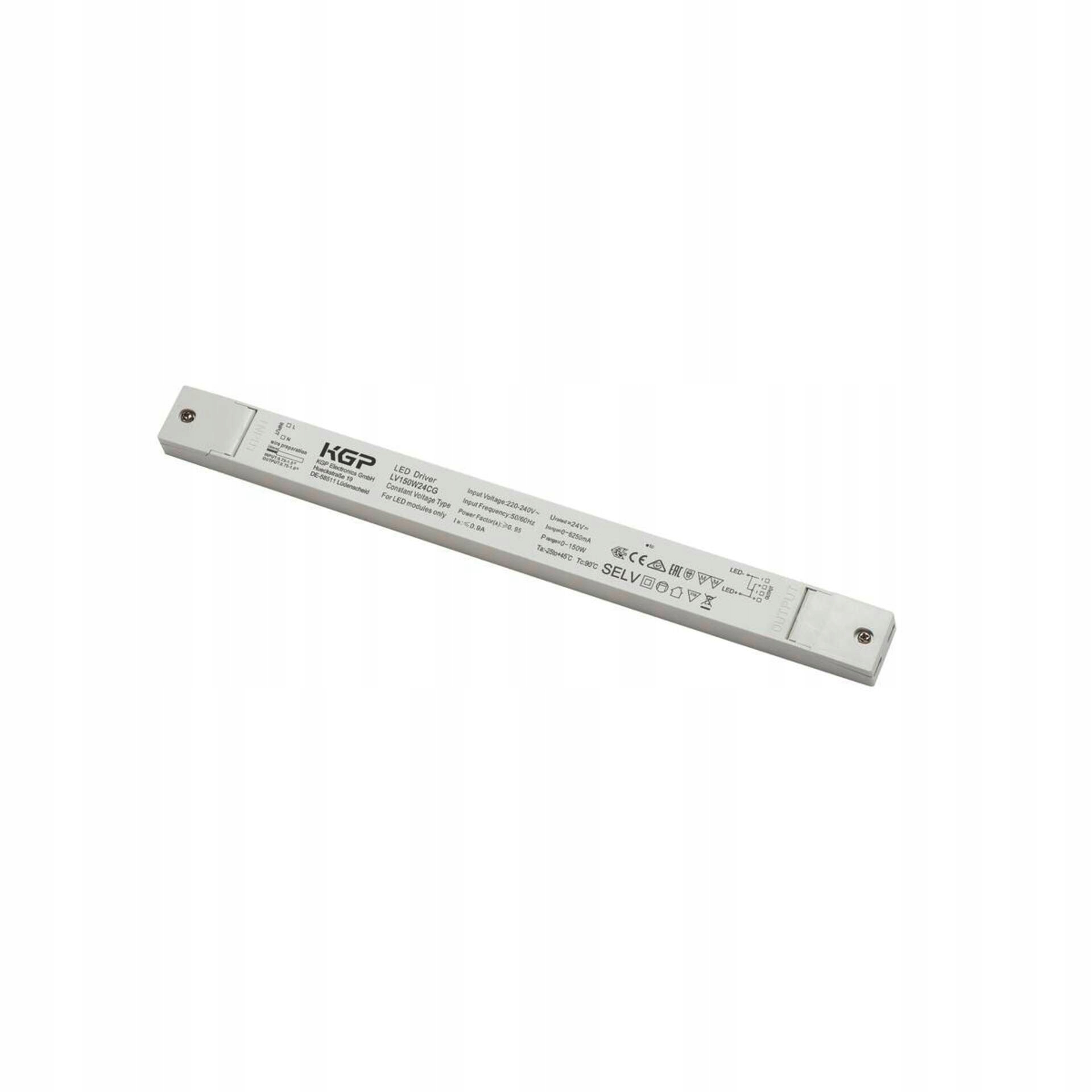 Led napájací zdroj Slv 150 W 24 V biely IP20