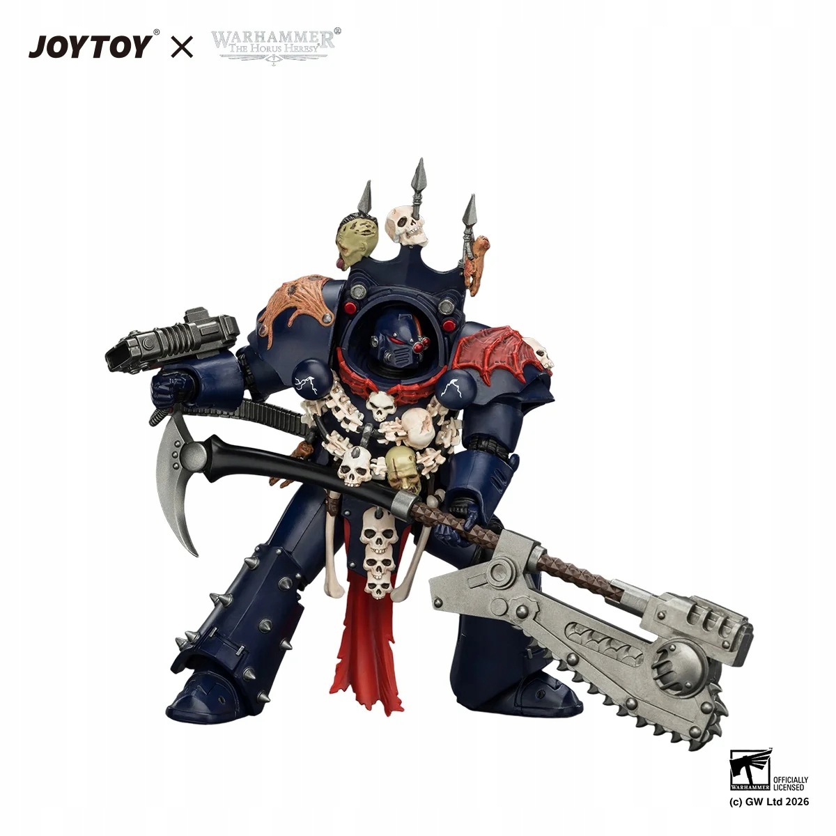 Night Lords Legion Praetor v terminátorské zbroji Tartaros – Warhammer: The Horus Heresy