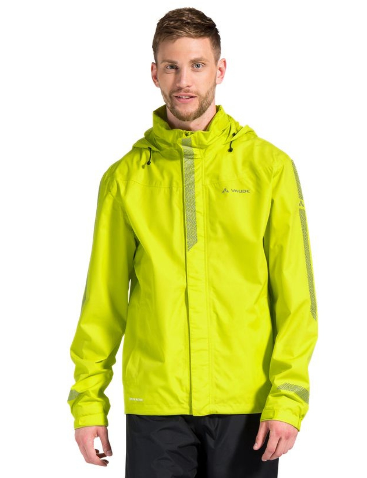 Pánská reflexní sportovní bunda Vaude Luminum II zelená