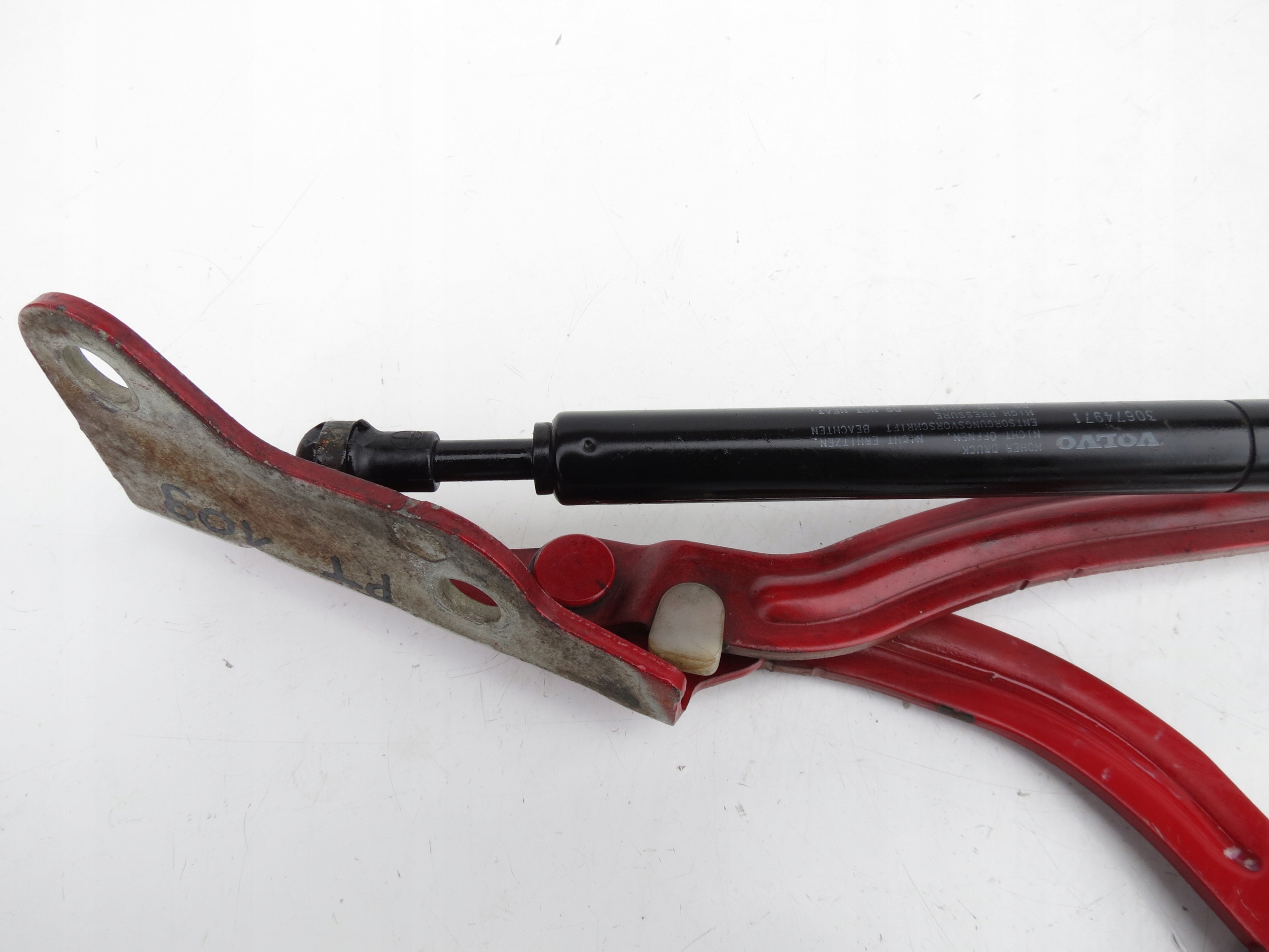 hinge bonnet boot damper right rear part 612 PASSION RED VOLVO S40 II