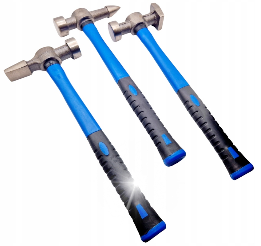 ZESTAW NARZĘDZI MŁOTKÓW I KOWADEŁEK BLACHARSKICH 7 EL. NAPRAWA KAROSERII