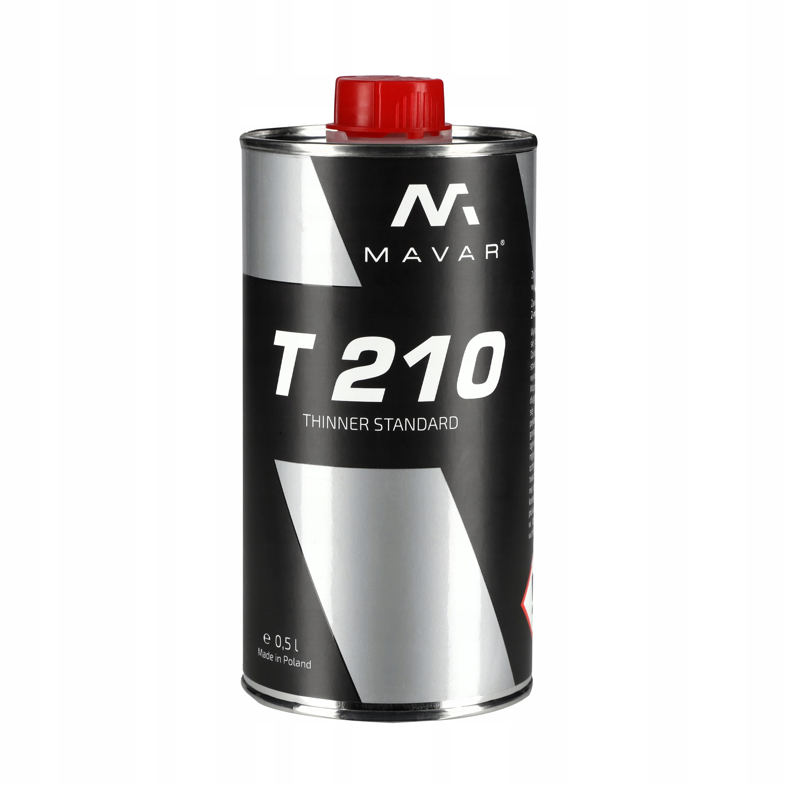 Rozcieńczalnik do lakierów akrylowych i poliuretanowych Mavar T210 0,5L