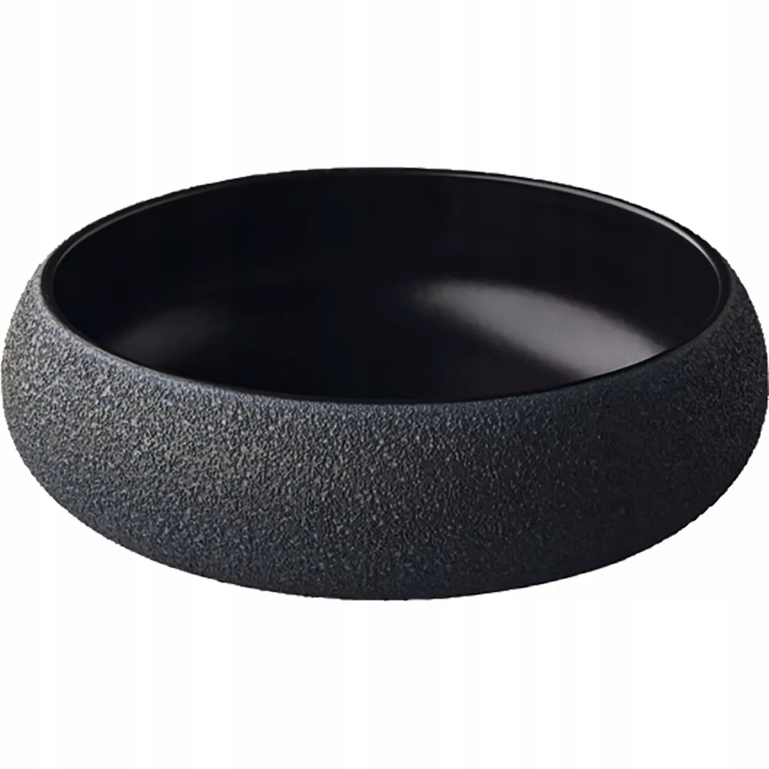 Miska Style Point Vulcanic 19,5 cm, čierna