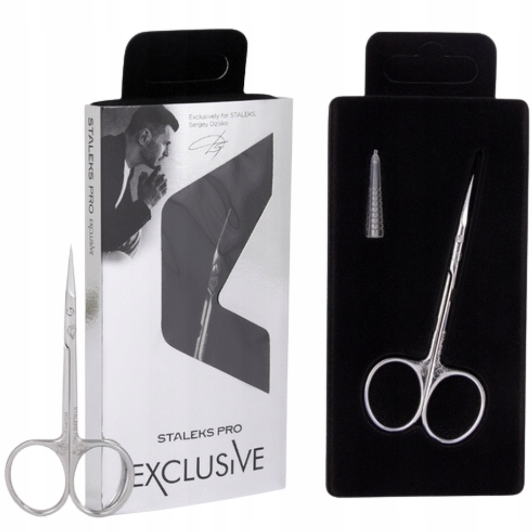 Staleks Nůžky na stříhání kůže Exclusive Magnolie SX-23/1m 23 mm