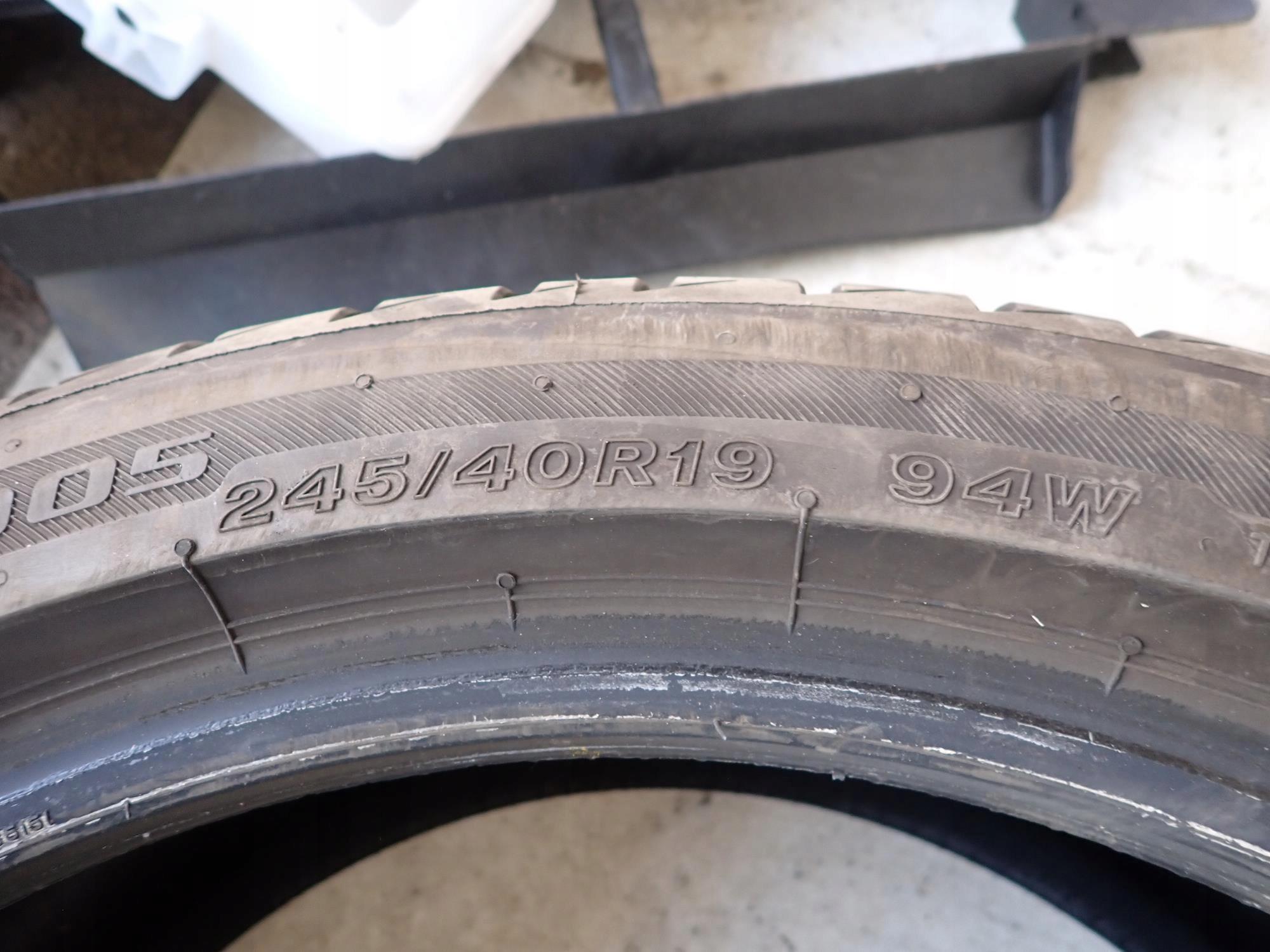 BRIDGESTONE TURANZA 245/40 R19 pneumatici, gomme estive
