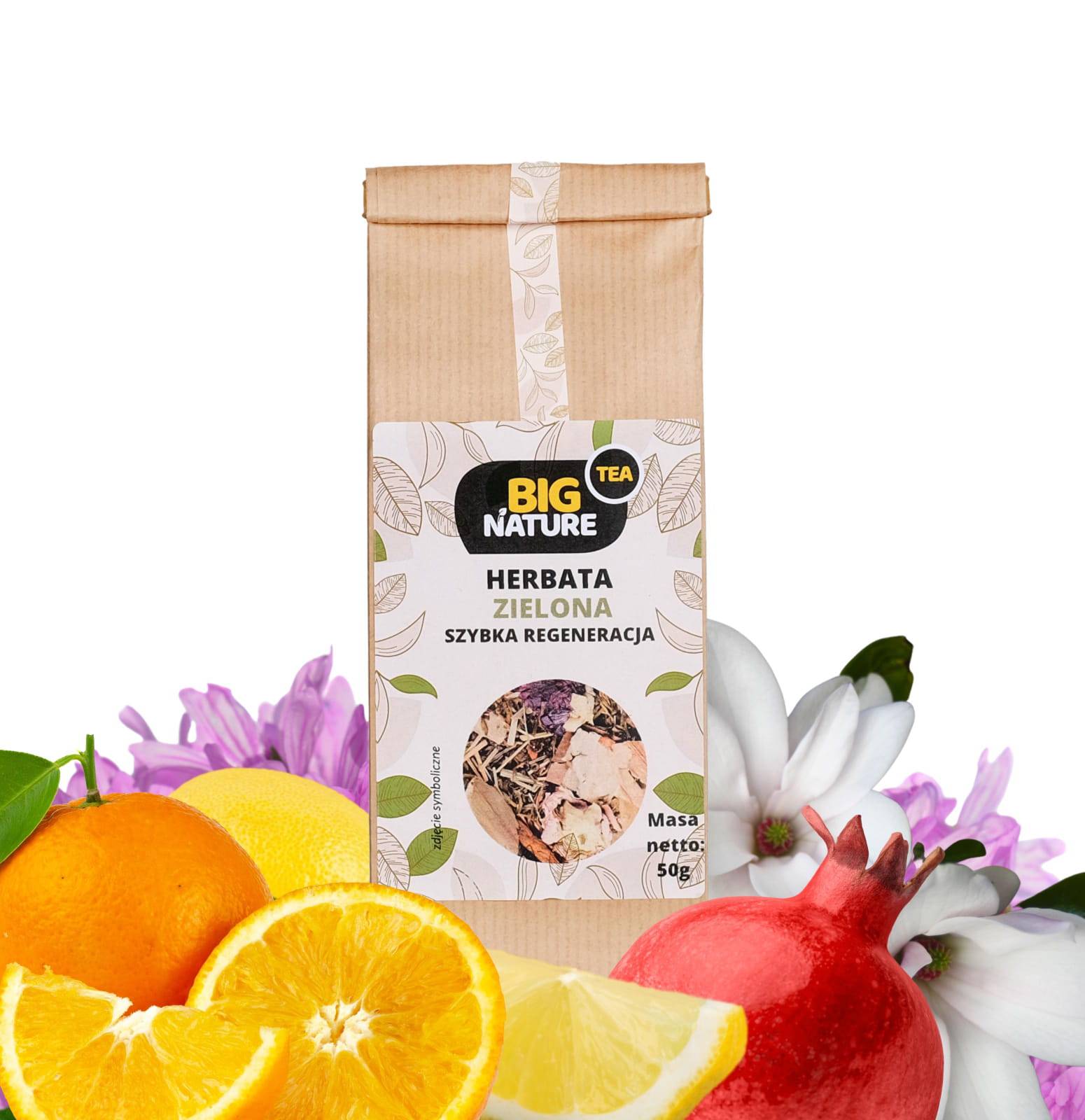 Herbata zielona MAGICZNA FONTANNA 50g - BIG NATURE — 3