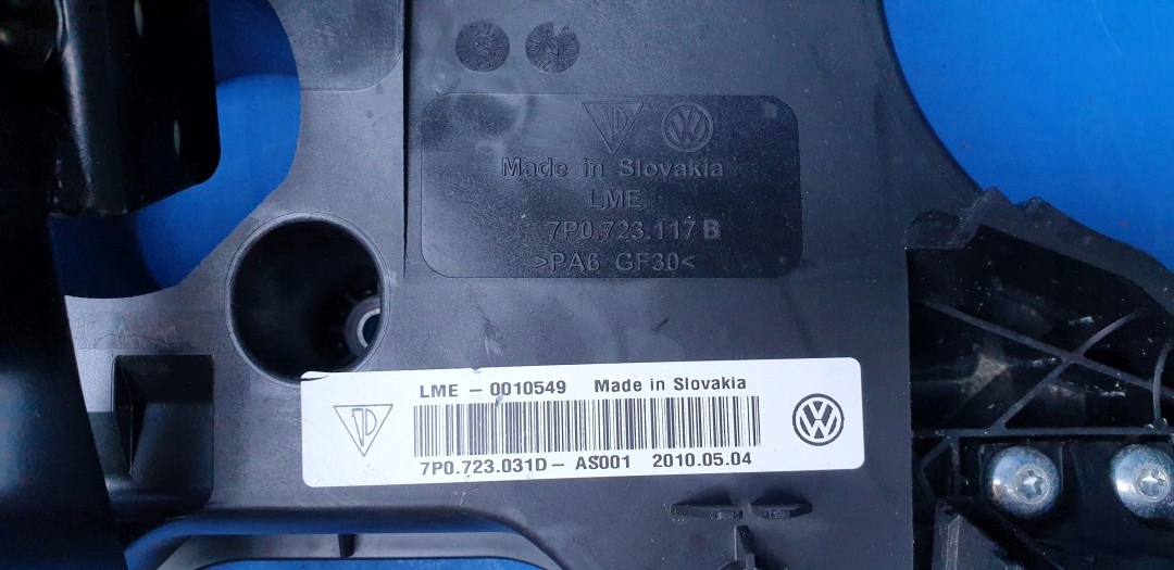 Педали газа тормоза PORSCHE Cayenne II 7P5 958