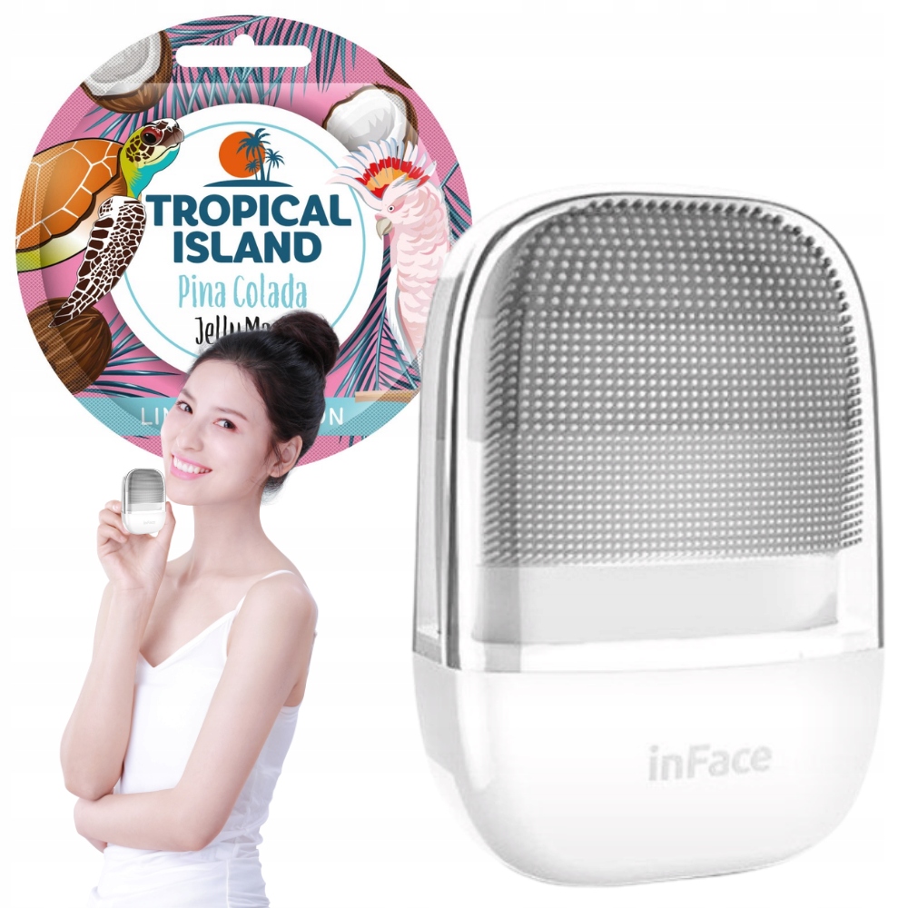 inFace Szczoteczka soniczna do twarzy + MASECZKA