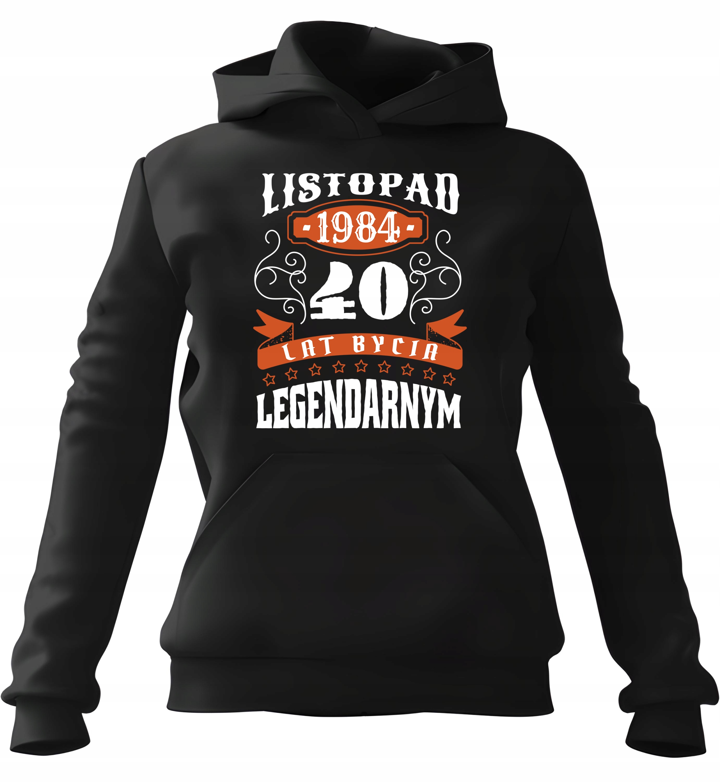 pánská mikina s kapucí Legendární léta [zadejte Rok] 3XL Pro něj Fac