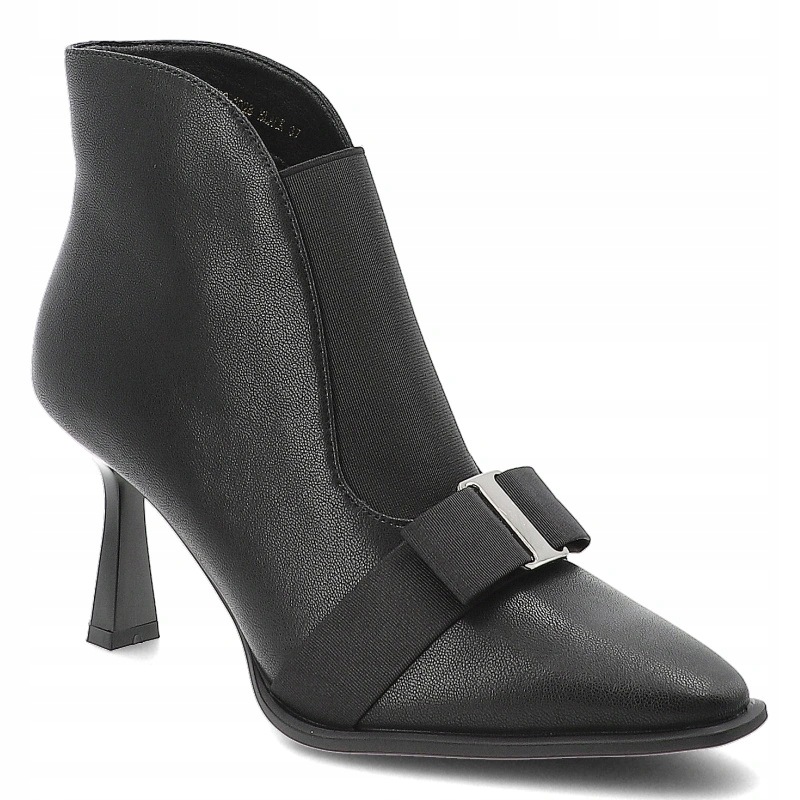 Dámské kotníkové boty D&a, černé, JC62-1028 Black