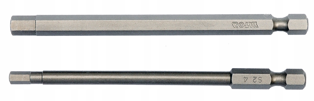 

Końcówki Wkrętakowe 1/4'' 2SZT Hex Tamperproof 4*1